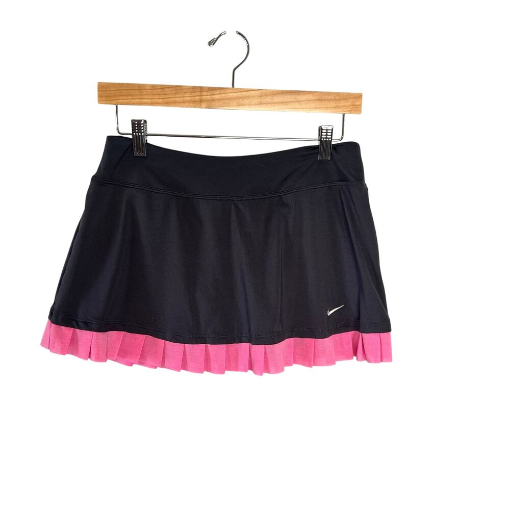 Nike Dri-Fit Tennis Skort - Plum and Pink Size Medium